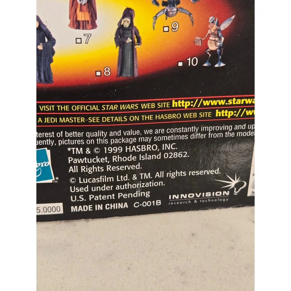Star Wars Episode I Rune Haako Action Figure Hasbro 1999 CommTech Chip 84091